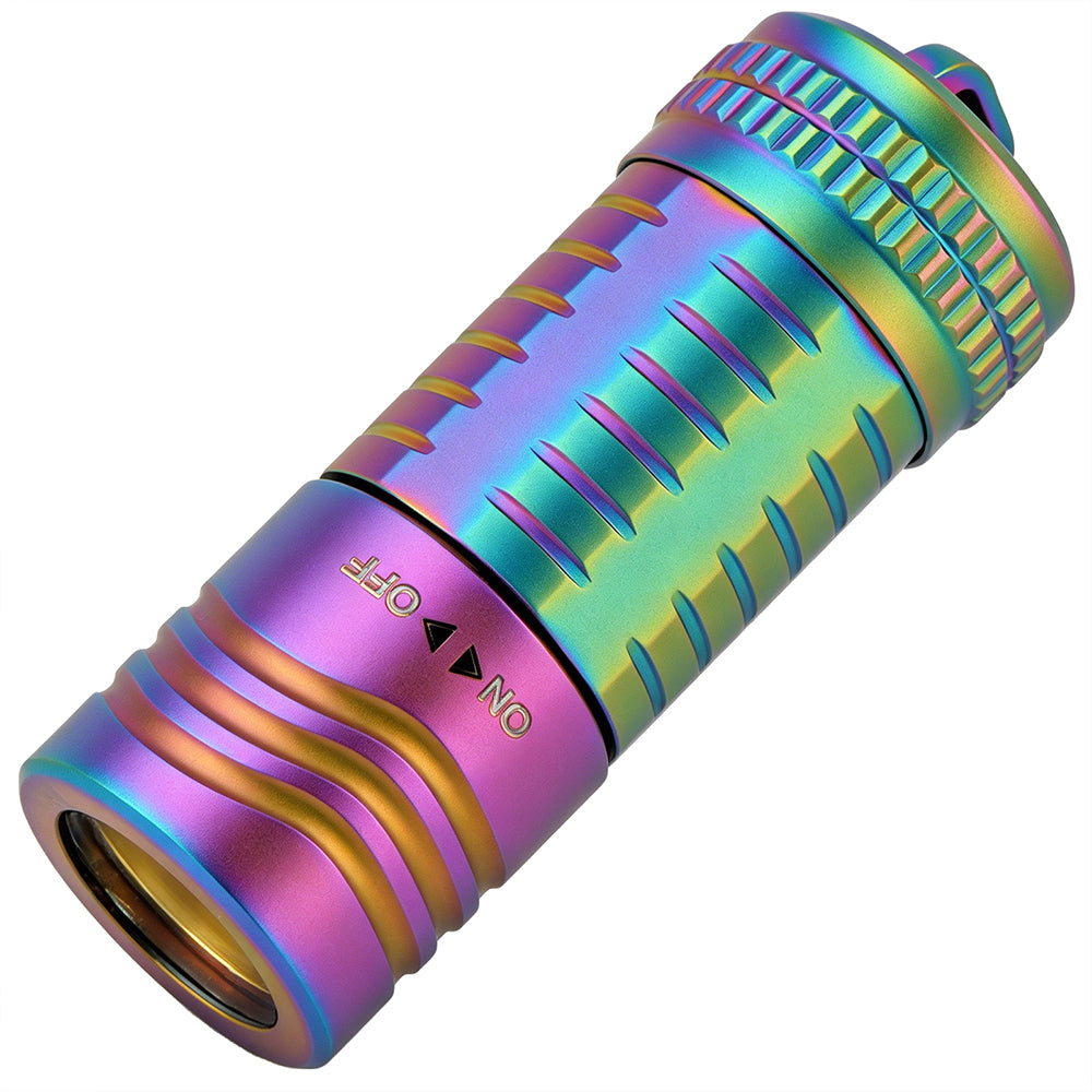 FIELDLUME T6 Titanium EDC Torch | CREE XP-G2 | Twist Switch