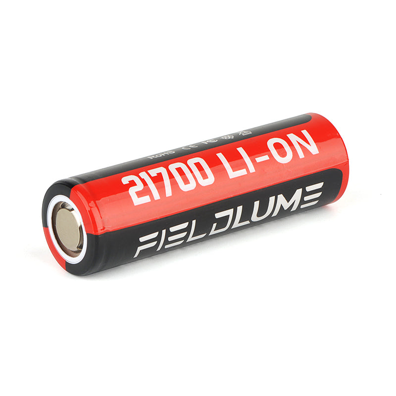 FIELDLUME 21700 6000mAh Rechargeable Li-ion Torch Battery — 2 Pack