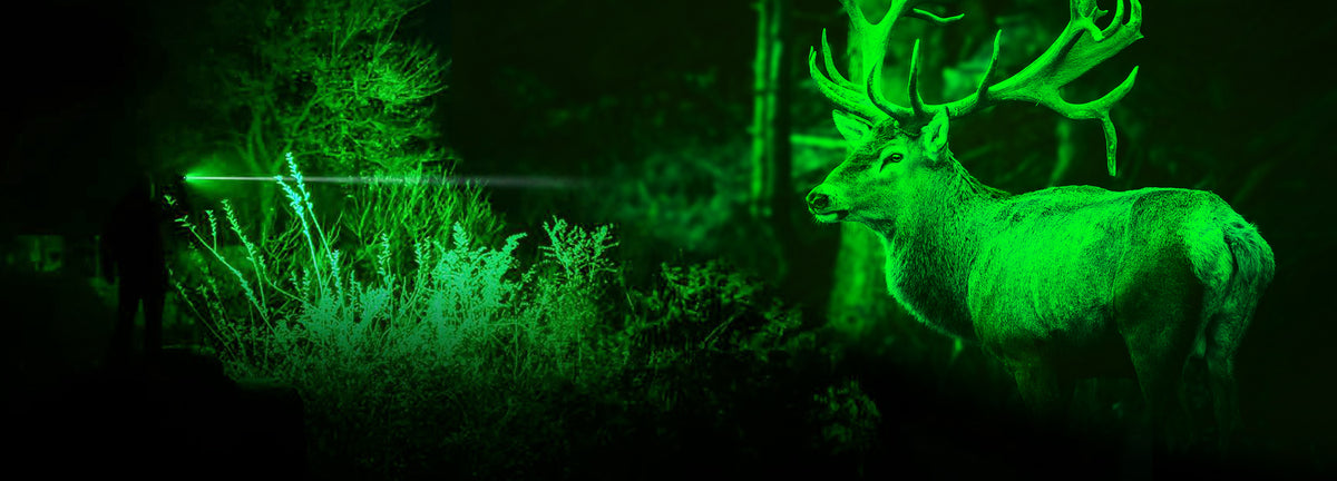 FIELDLUME hunting and tracking lights for low-light outdoor use