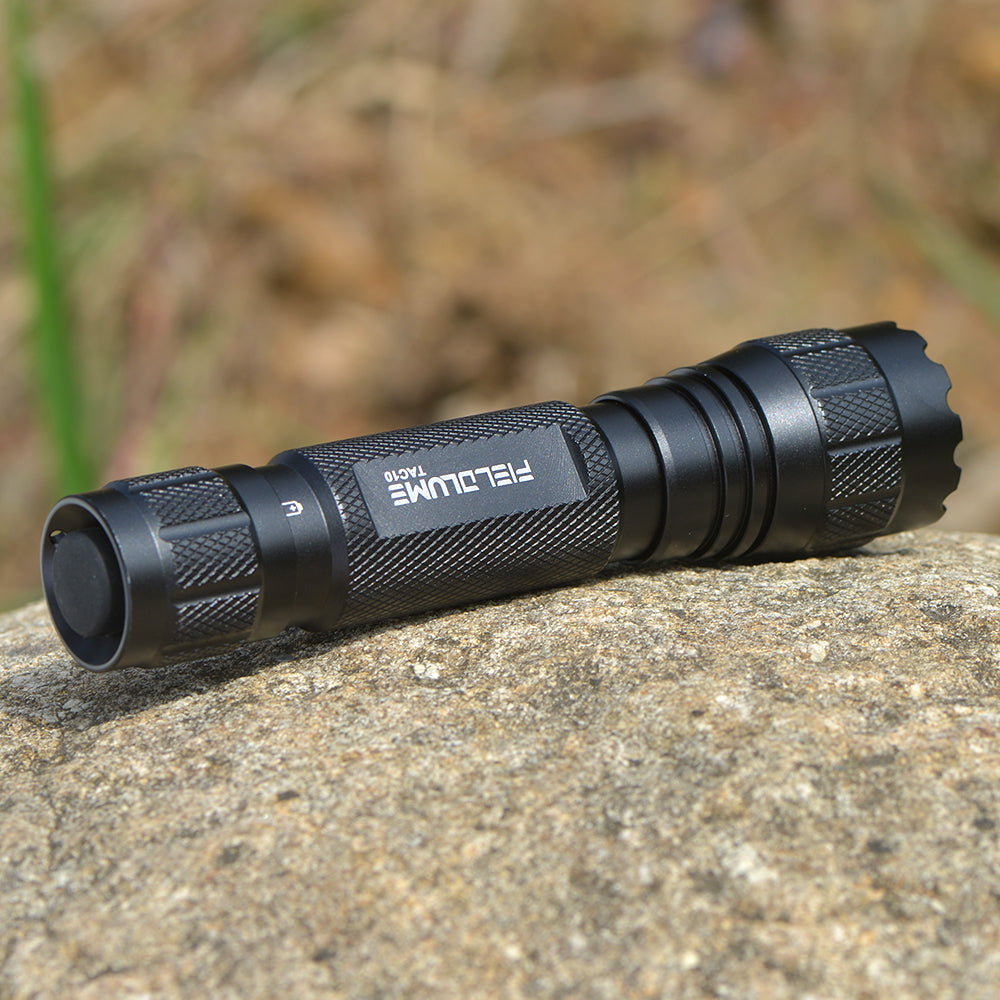 Fieldlume Tac10 Tactical Flashlight Torch, 1000 Lumens, Aluminum Body
