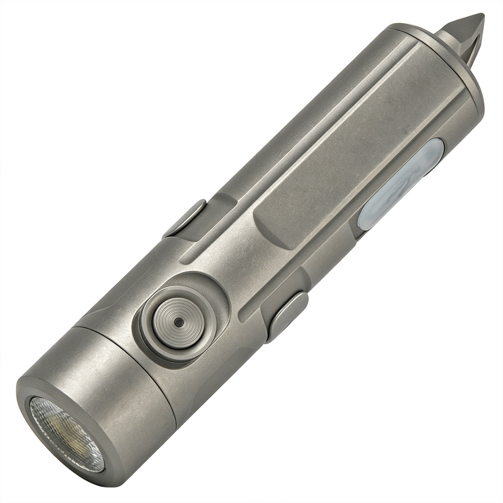 FIELDLUME T2 Titanium EDC Torch | Tri-Colour LED
