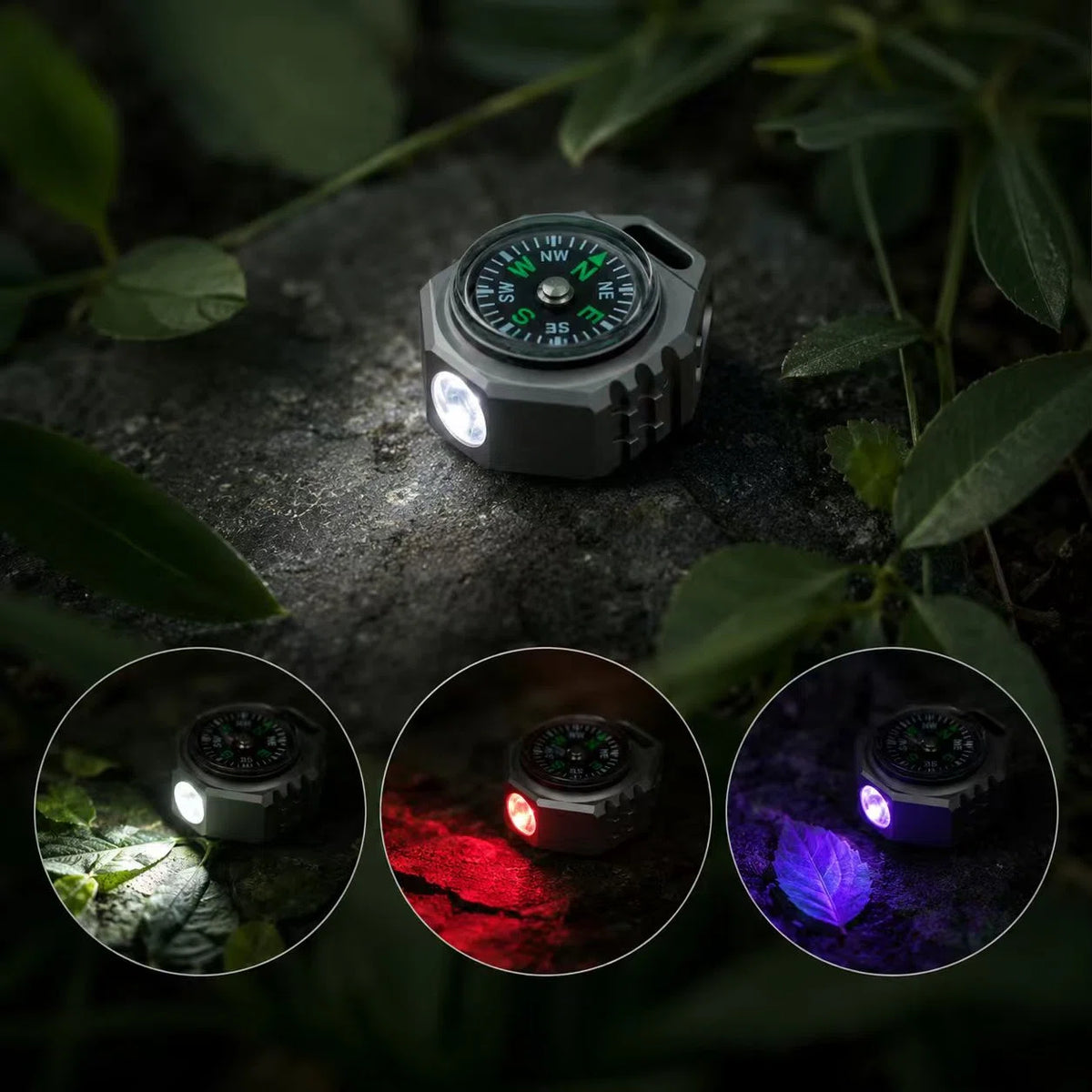 FIELDLUME T9 showing white red and UV lighting functions