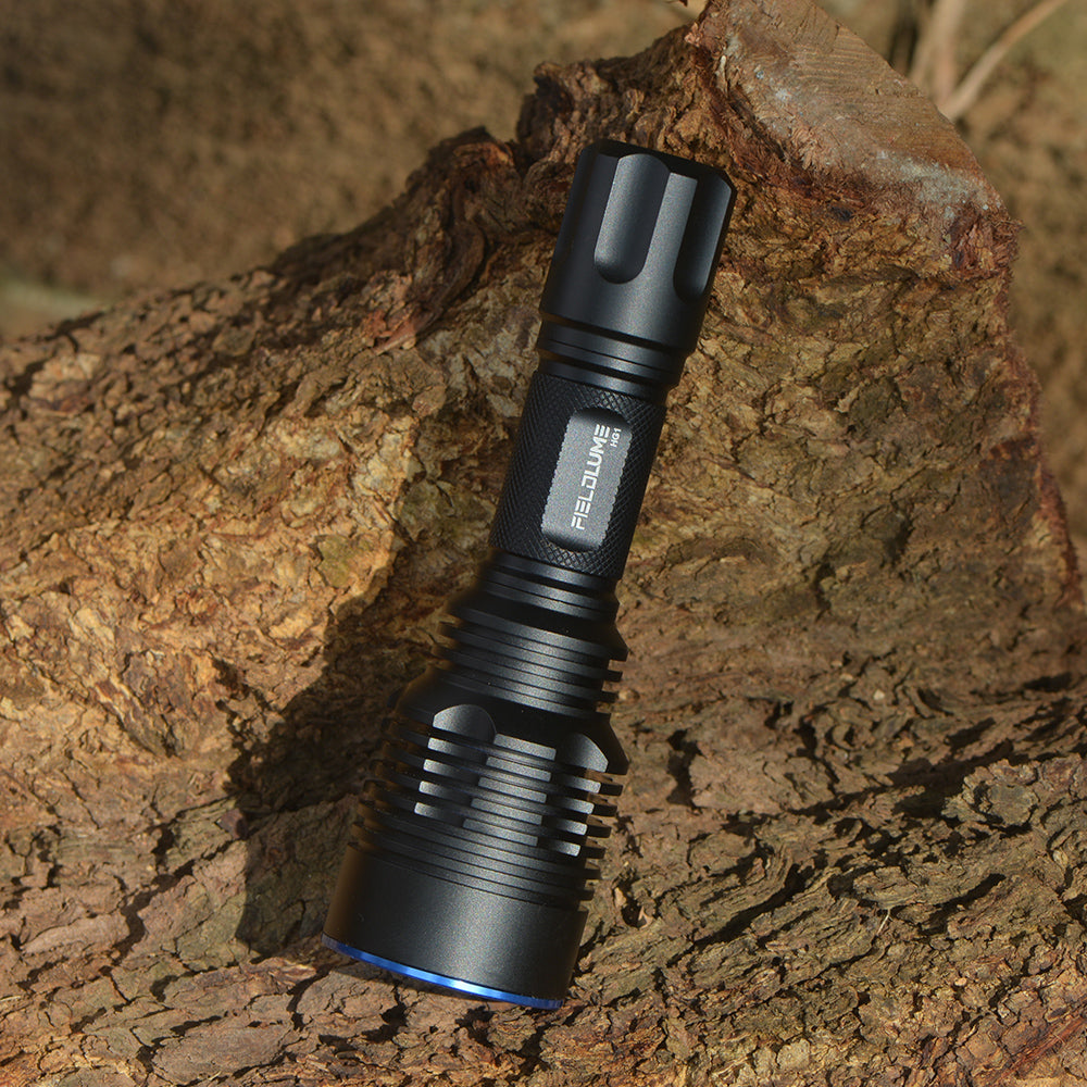 Fieldlume HG1 Green Hunting Flashlight 750 Meters Long Range View