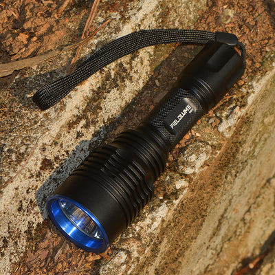 Fieldlume HG1 Green Hunting LED Flashlight Front View