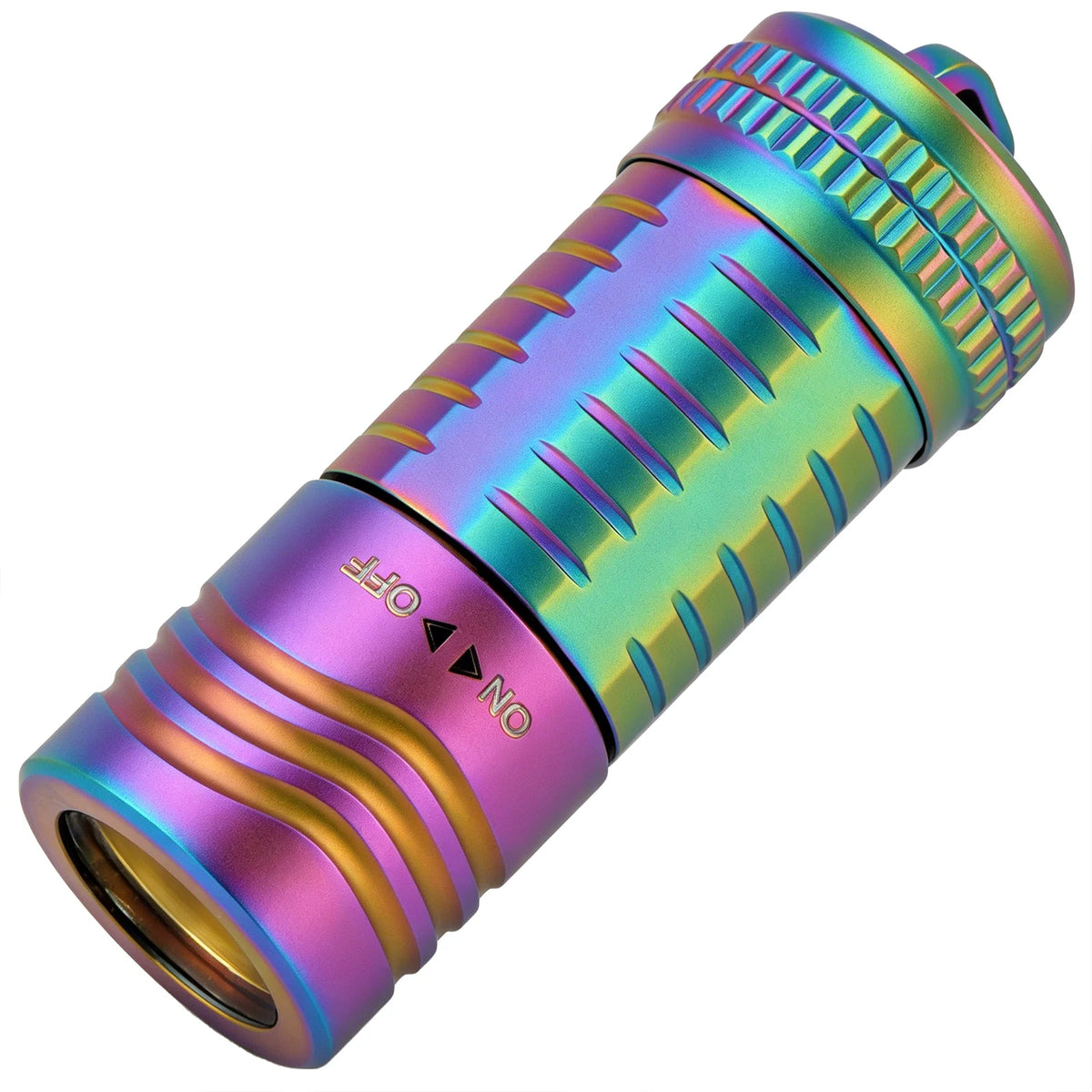 FIELDLUME T6 titanium EDC torch main product view with CREE XP-G2 LED