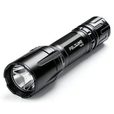 Fieldlume TAC20 Tactical Flashlight, 2350 Lumens, Rechargeable Torch Ligh