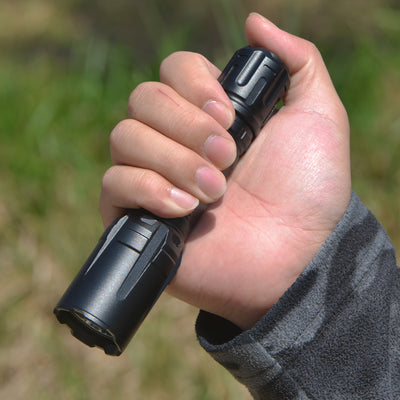 Fieldlume TAC20 Tactical Flashlight, 2350 Lumens High Brightness, Rechargeable, Tactical Design