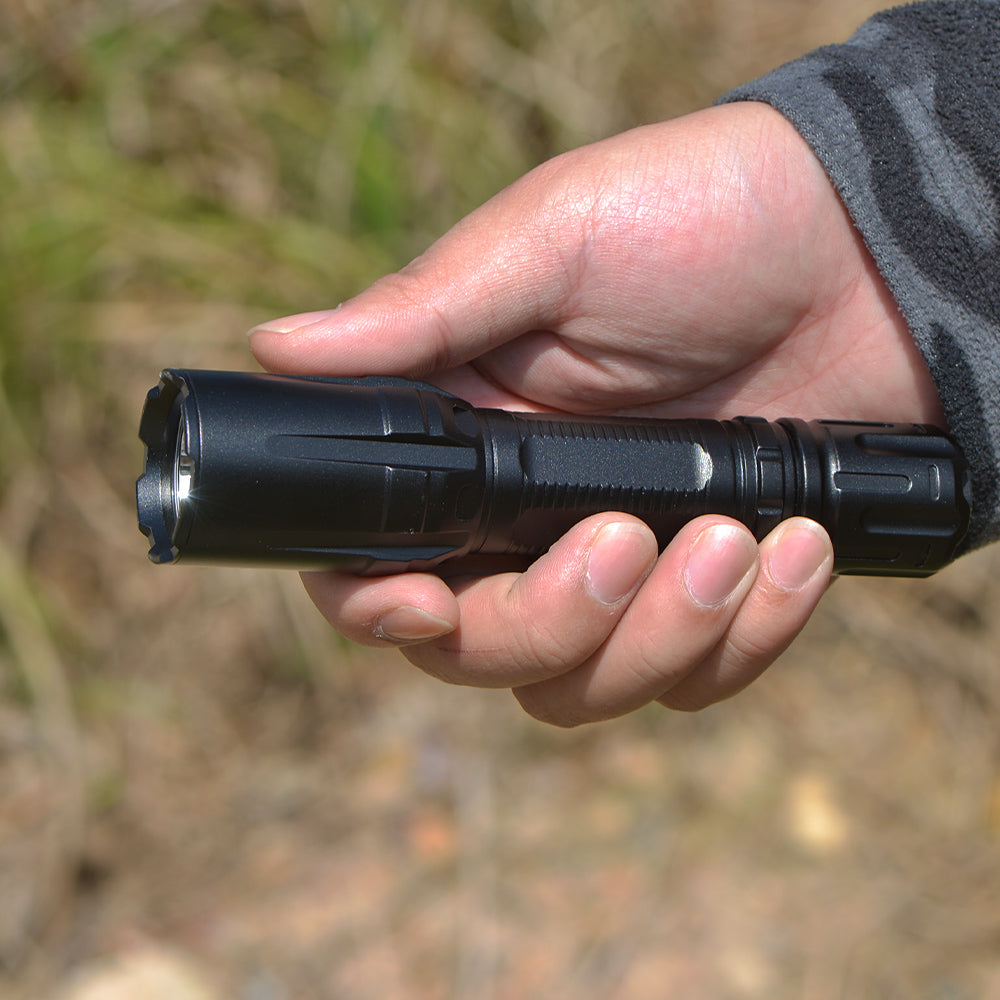 Fieldlume TAC20 Rechargeable Tactical Flashlight, 2350 Lumens, High Power LED